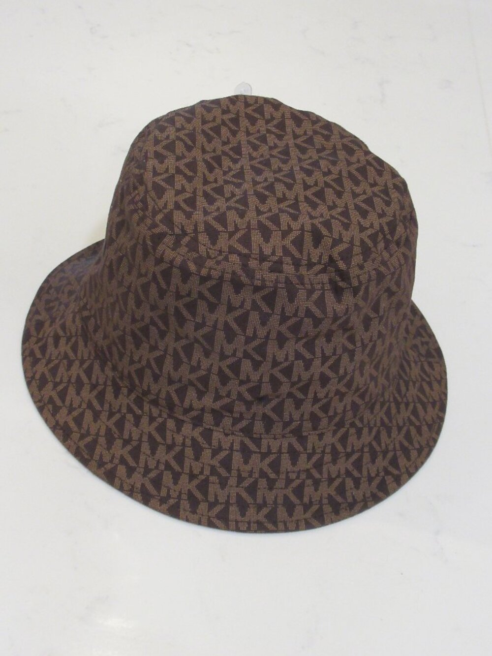 Michael Kors Signature MK Logo Womens Bucket Hat Brown M/L ~BRAND NEW WITH TAG~